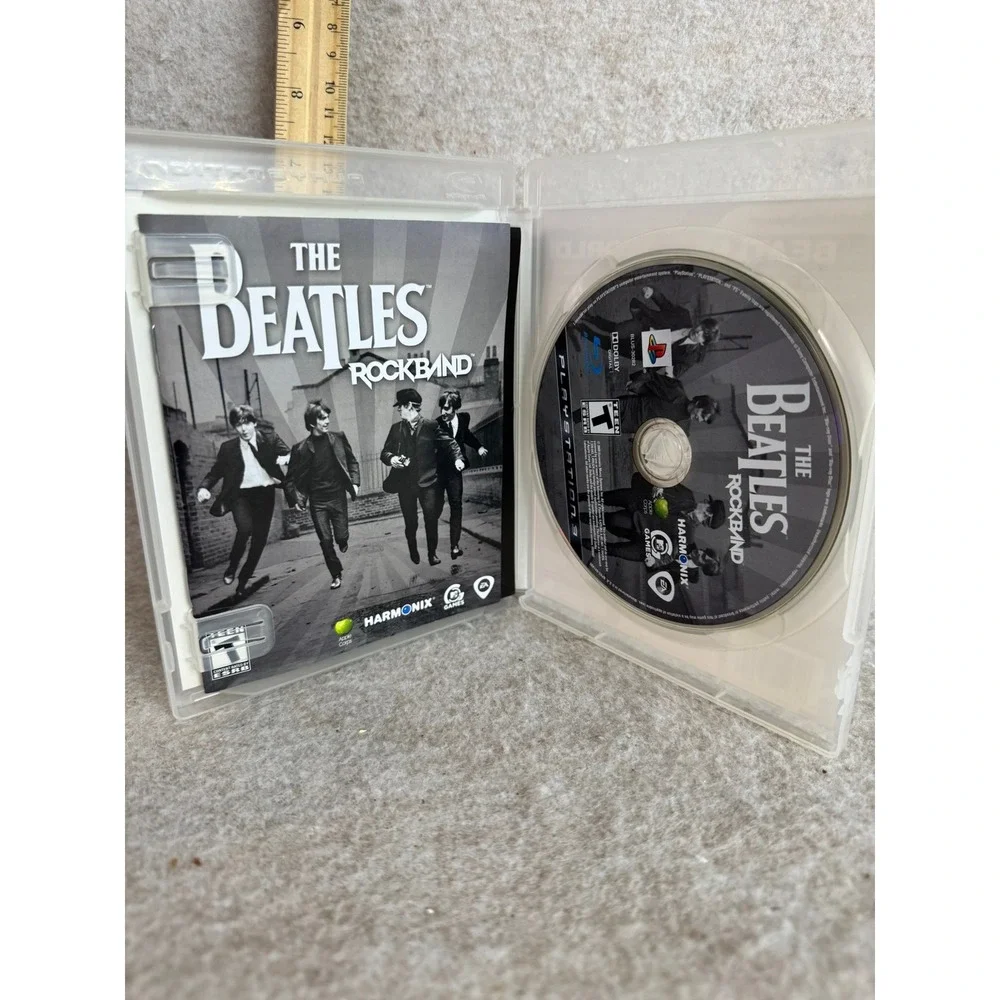 The Beatles Rock Band PlayStation 3‎ PS3 Video Game Disc Case Manual Complete